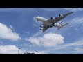 Air France A380 Landing at LAX