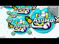Agar.io *NEW PERFECTLY TIMED DOUBLESPLIT* // MOST DEVASTATING BAITS AND TRICKS #UNCUT WITH ASUMA