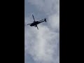 Apache Gunship flying over Chelmsford 31st October 2016