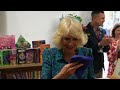 Queen Camilla Opens a New Coronation Library at a Primary School