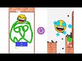 Draw To Smash Vs Hide Ball Logic Puzzle Game / Levels 85665 - 86645 Game / ASMR Gameplay / Rescue