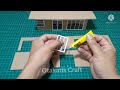 DIY - MAKE A MINIATURE VILLA FROM CARDBOARD #46 BUILD A VILLA WITH A POOL