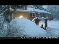 January 2024 Snowstorm Time Lapse