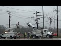 Columbus Indiana Power Pole Replacement March 24th 2023