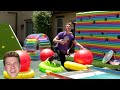 7 Genius Life Hacks Put To The Ultimate Test - Orbeez Pool Obstacles & How To Survive for 24 Hours