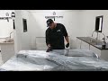 Pouring Beautiful Epoxy Marble With ONLY 3 Colors