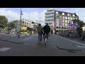 dutch bicycle ride : Saturday going into utrecht inner city