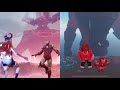 Roblox VS Fortnite|| Galactus Event Comparison