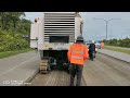 Witness the Mesmerizing Power of a Wirtgen W2000 Milling Asphalt in Malaysia! #wirtgen