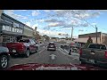 Downtown Hattiesburg, MS | Dash Cam Driving Tour Mississippi 4K