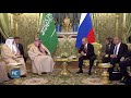 Saudi King visits Russia for first time