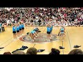 Central High Cheerleaders dance at pep rally