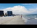20 Minute Morning Walk on Clearwater Beach | Birds, Waves, and Pier 1, 4K #montreal #clearewater