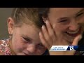 8-year-old girl meets her bone marrow donor at Children's of Alabama Hospital in tearful reunion