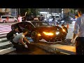 Lamborghini Cantenario in Japan!! Running scene and exhaust sound!!