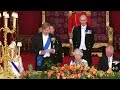 2018: Dutch King Willem-Alexander and Queen Máxima about Queen Elizabeth II