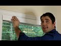 How to Install Blinds | Faux Wood Blinds | Inside Mount Window Blind Installation | MOORE APPROVED