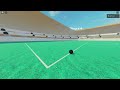 Realistic Roblox Football Dribbling #shorts #football #roblox