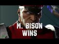 Street Fighter 6 - All Bison Win Quotes