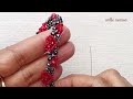 Valentine's Day Embossed Heart Bracelet/Jewelry making with Crystals/Tutorial Diy