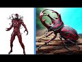 AVENGERS but HORN BEETLE 💥 All Characters ( Marvel & DC ) SUPER HERO 2024