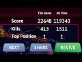 Snakes in Space. 100.000+ Score Epic Snake.io gameplay