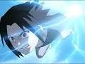 Naruto vs Sasuke, on the hospital rooftop fight, full fight, english dub