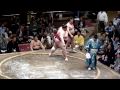 Sumo wrestling Kasugao vs Yamamotoyama