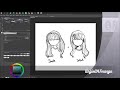 How to draw hair tutorial - Simple &  Easy