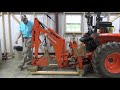 Kubota BH77 Backhoe Dolly Build - Methods Will Work for Any Subframe Backhoe (#54)