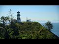 Oregon Light House AMBIENCE | 8 HOURS | 4K