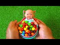 Satisfying Video | Mixing rainbow candy!