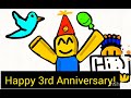 Happy 3rd Anniversary to my YouTube channel!