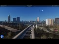 Cities Skylines - Passage Cities - Passage City Monorail Phase I (First Person Ride)