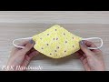 Very Easy Diy Breathable Face Mask (S M L) From Dish Easy To Make Sewing Tutorial | How to Mask |