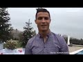 Ronaldo takes fans on a tour of his house