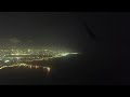 रात में मुंबई और अरब सागर का अद्भुत नजारा।Night View of Mumbai and Arabian Sea