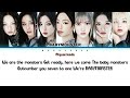 BABY MONSTER (베이비몬스터) 'MONSTERS (INTRO)' (Colour Coded Lyrics)