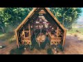 Valheim: How To Build A Simple Boat Shelter + Interior