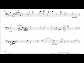 Meditation by Thais Sheet Music for cello and bassoon