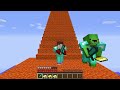 JJ And Mikey Survive On BEDROCK ISLAND In Minecraft - Maizen