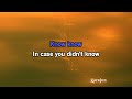 In Case You Didn't Know - Brett Young | Karaoke Version | KaraFun
