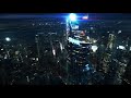 Iron Man Music & Ambience | Stunning View of Stark Tower with Thunderstorm Ambience