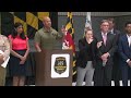 Maryland Gov. Moore gives update on Key Bridge collapse site amid FBI probe | full video