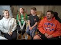 New Zealand Family Reacts to CANADIANS singing the AMERICAN National Anthem after the mic cuts out!