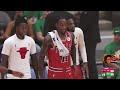 PLAYOFFS/Semi-Finals #01 : BULLS (my team) vs. CELTICS - NBA 2k23/PS5