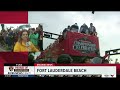 Florida Panthers' Parade of Champions now begins