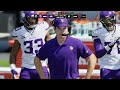 Vikings vs Bears Week 12 Simulation (Madden 25 Rosters)