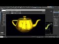 3Ds Max 기초_3Ds Max 2023, 스캔라인 금속재질 표현하기