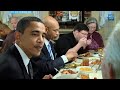 Raw Footage: President Obama's Surprise Lunch Stop